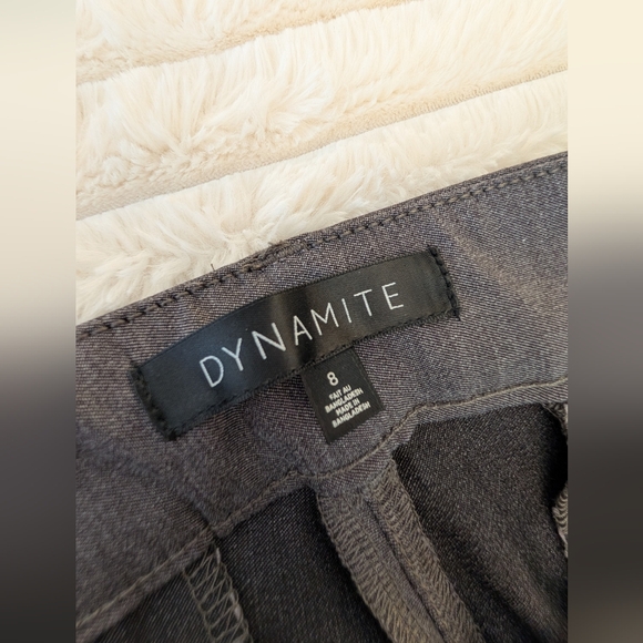 💜 3/$30 - Dynamite Dark Gray Trousers - Picture 4 of 5